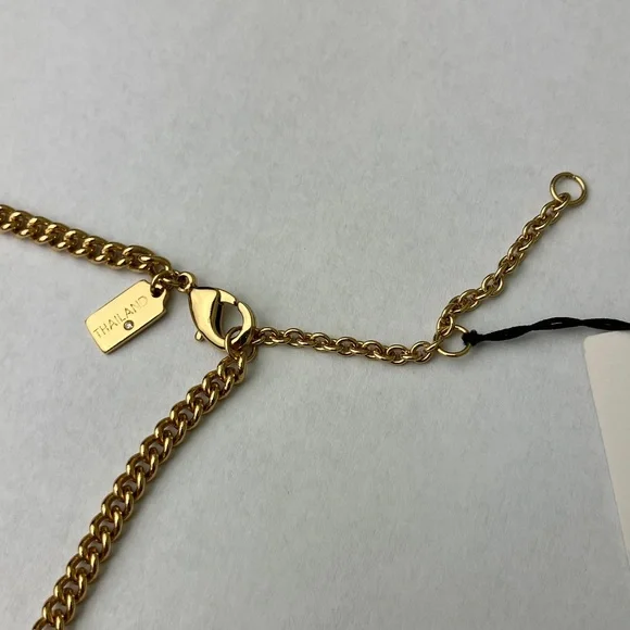 COACH Multicolor Letter Charm Necklace NWT - Picture 9 of 13